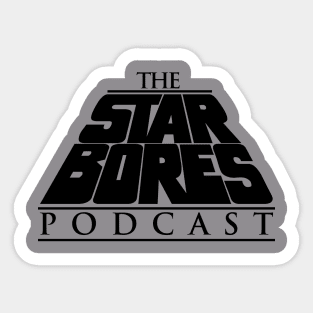 Star Bores Podcast Logo Sticker